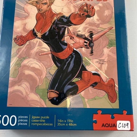 NEW Aquarius Puzzles Marvel Captain Marvel 500 Piece Jigsaw Puzzle - Picture 6 of 6